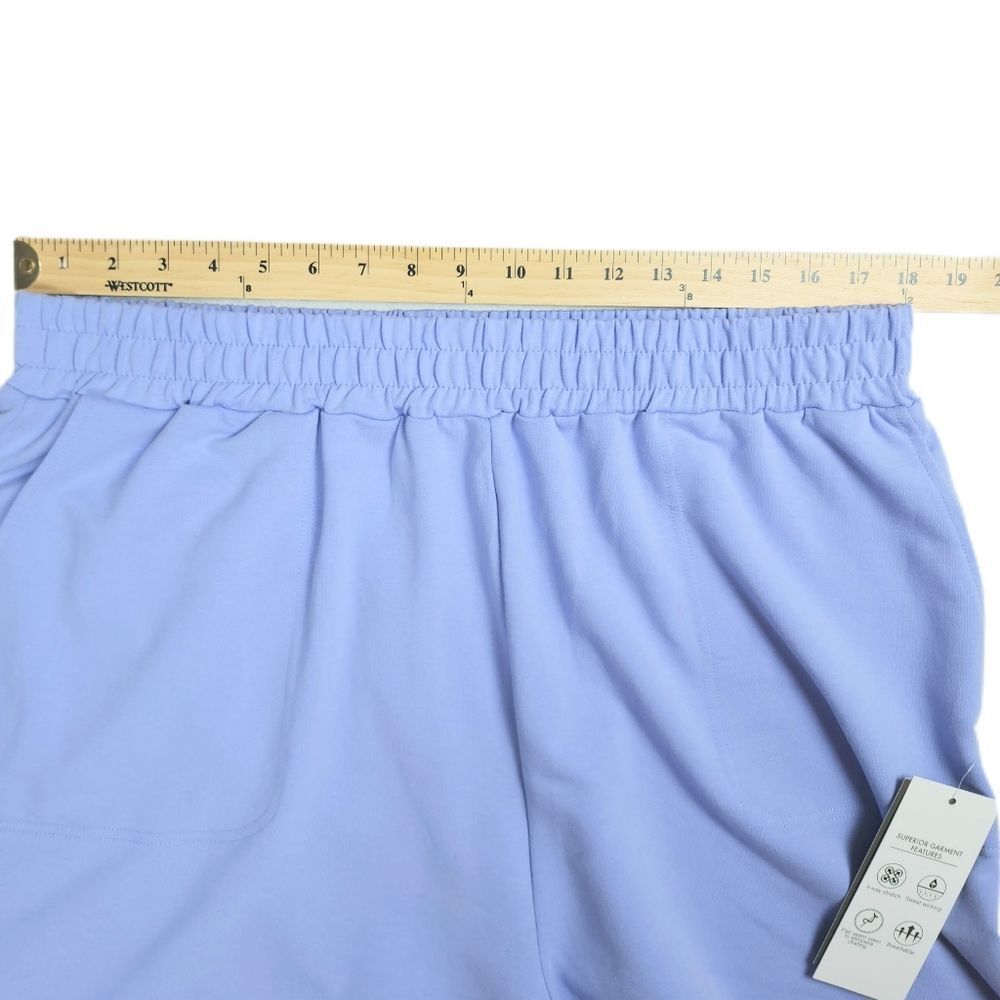 NEW Glyder Oversized Cotton Blend Shorts Lilac 2X - Picture 7 of 13
